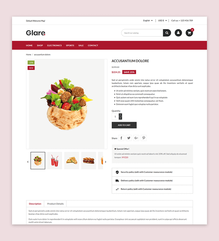 Product Page