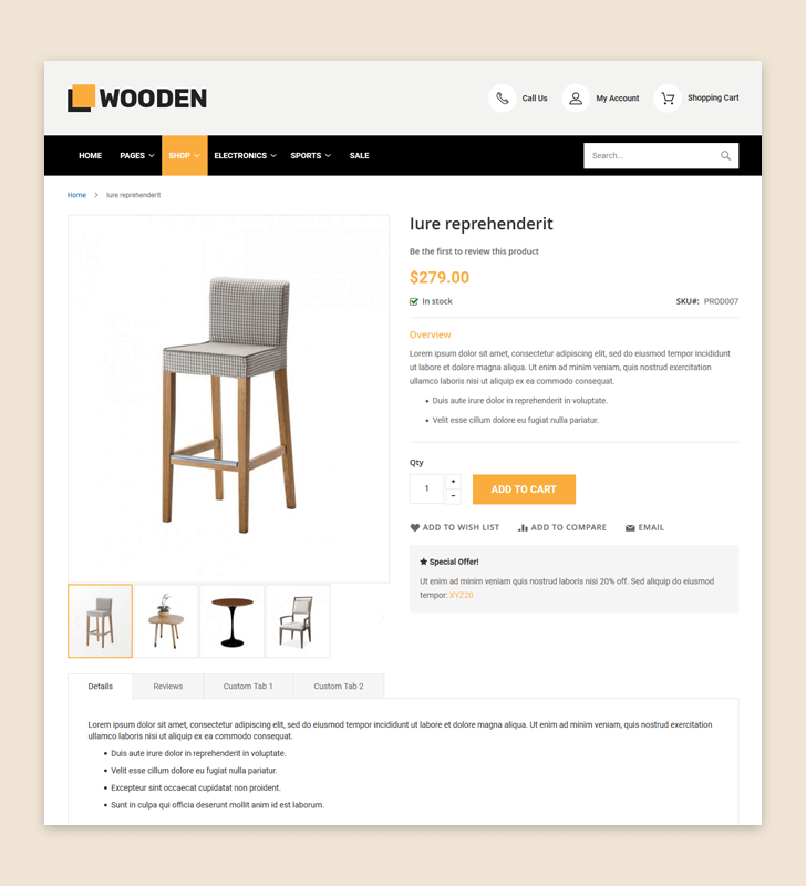 Product Page
