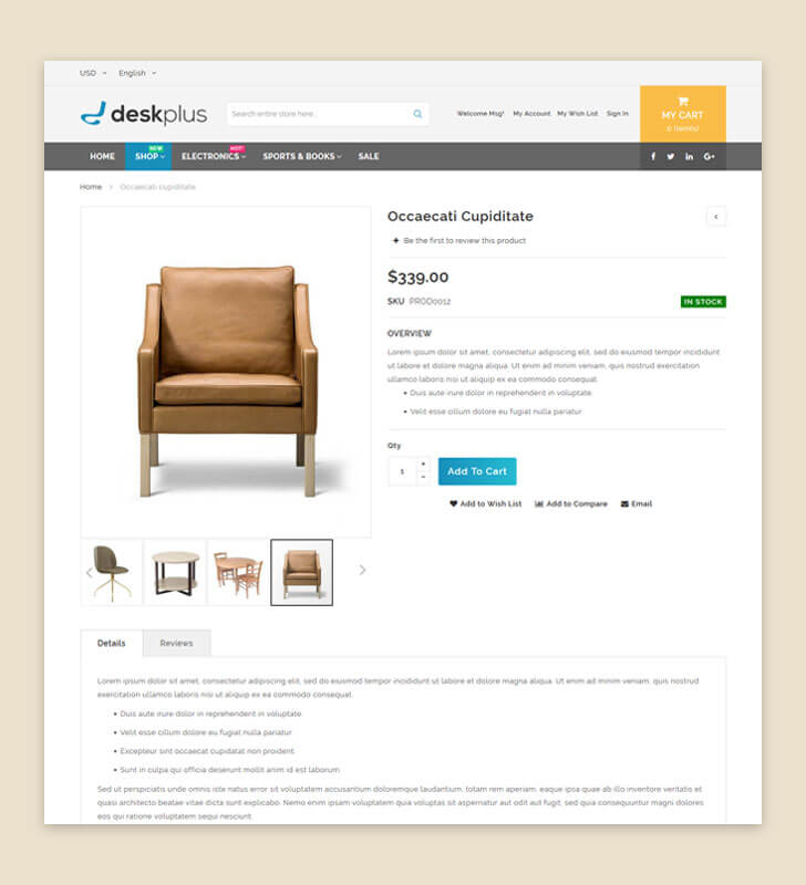 Product Page