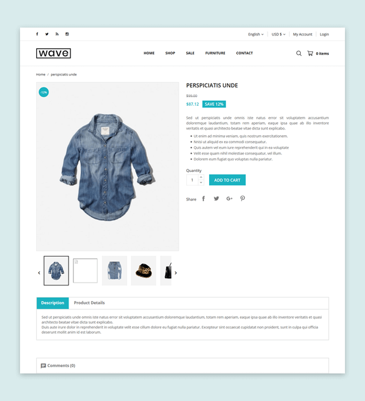 Product Page