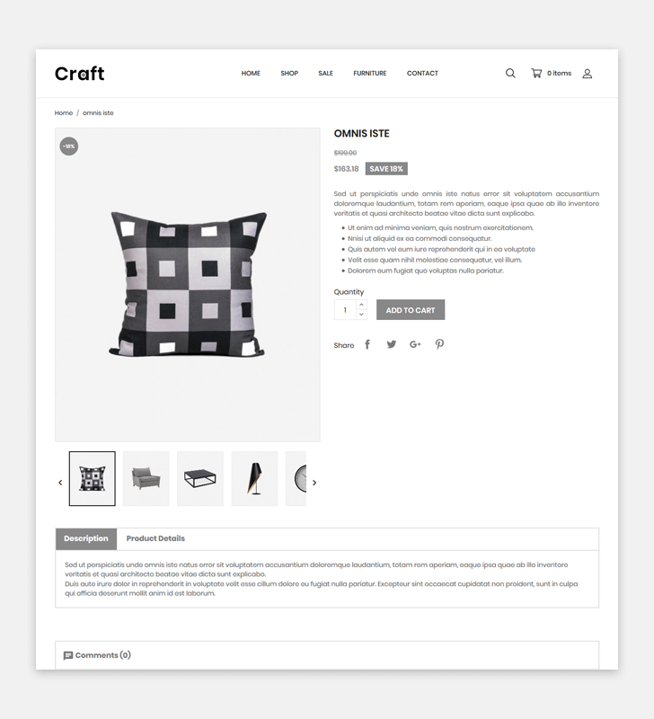 Product Page