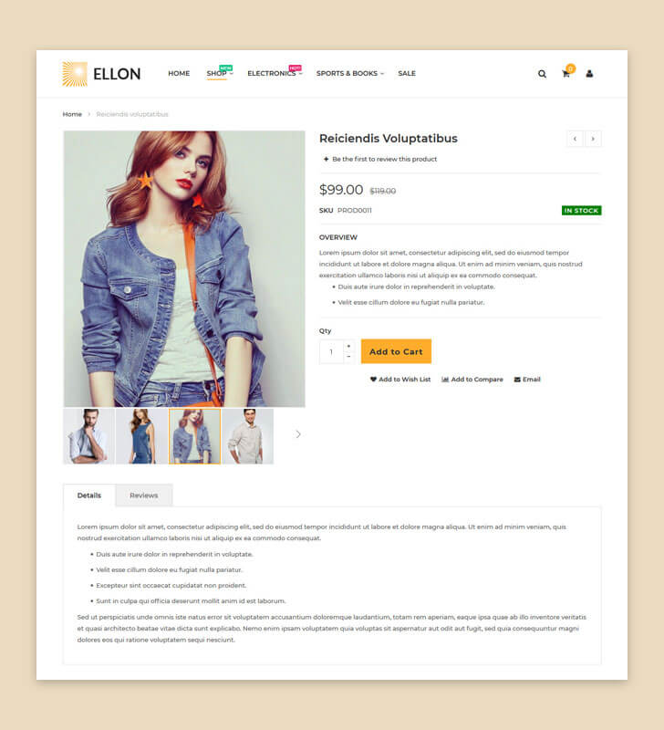 Product Page