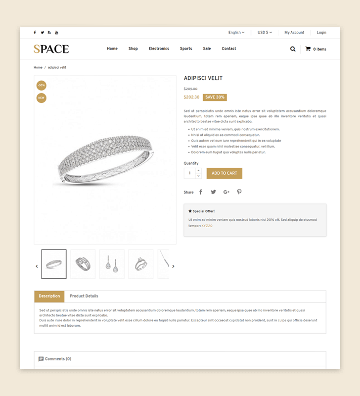 Product Page