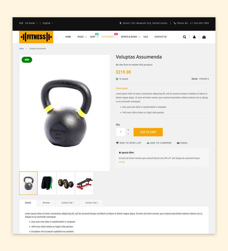 Product Page