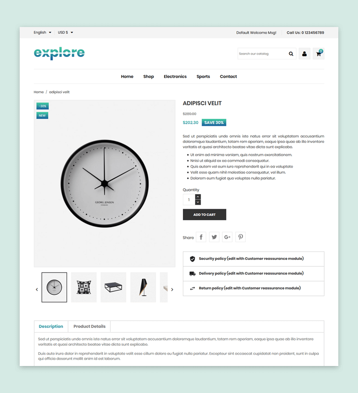 Product Page