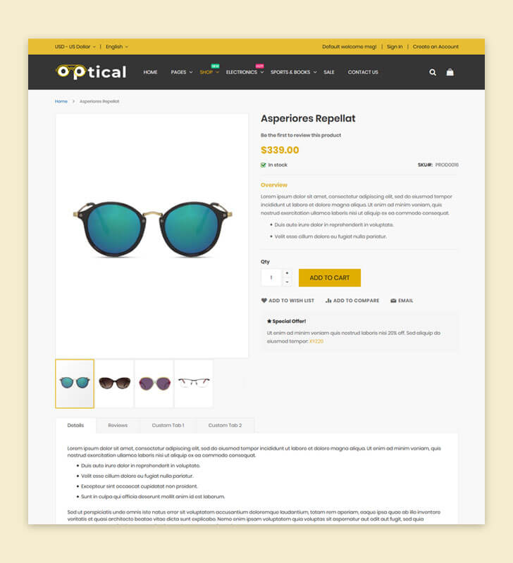 Product Page