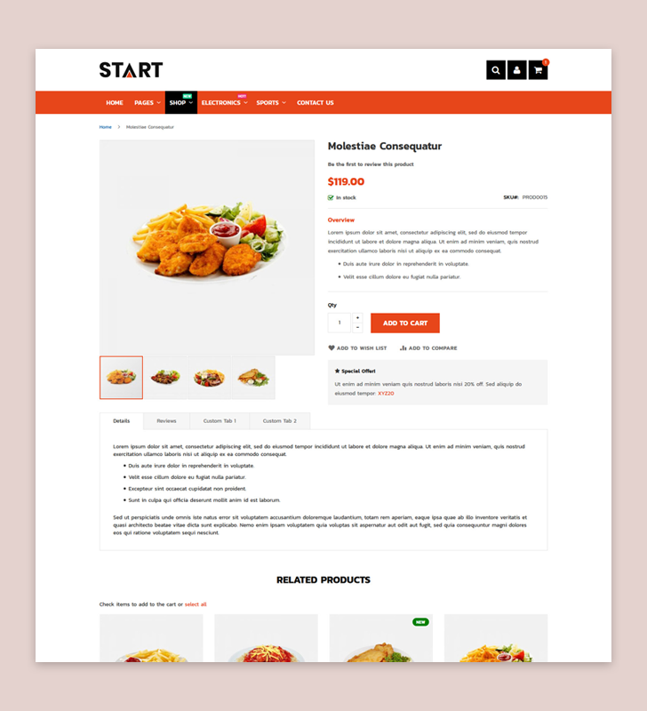 Product Page