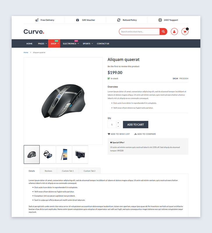 Product Page