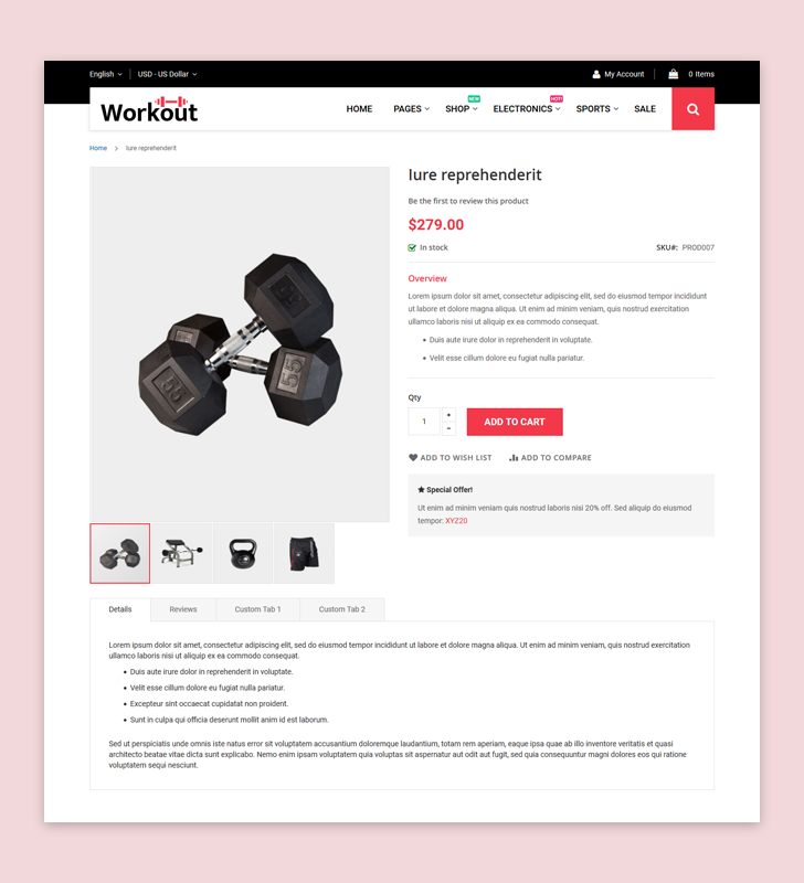 Product Page
