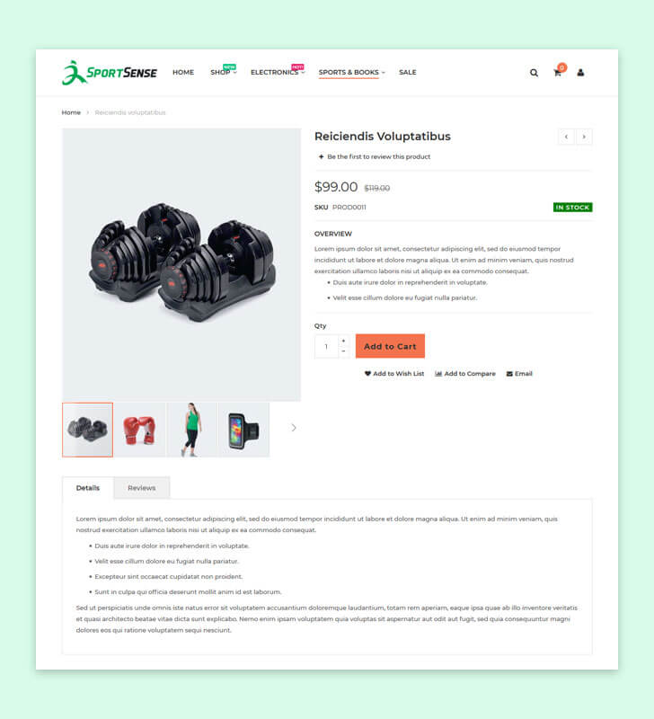 Product Page