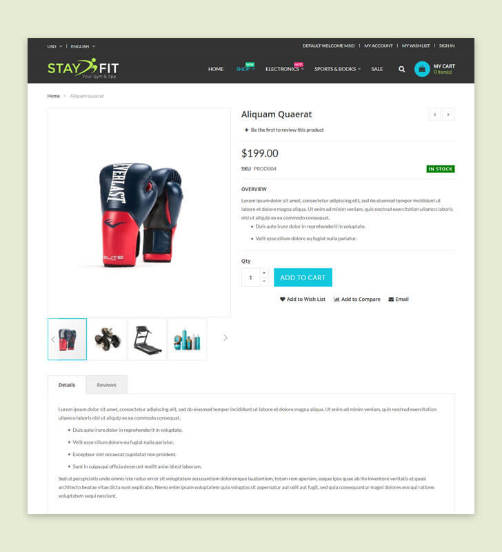 Product Page