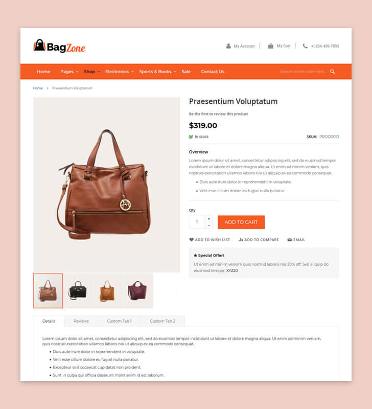 Product Page