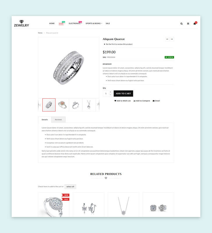 Product Page