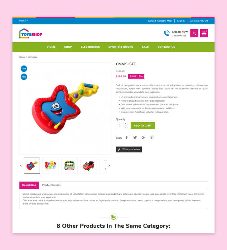 Product Page