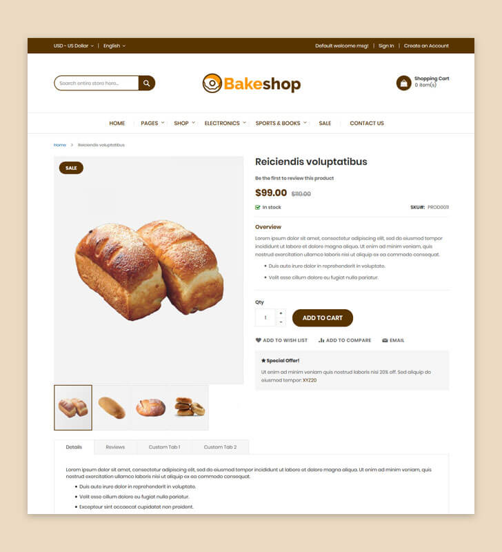 Product Page