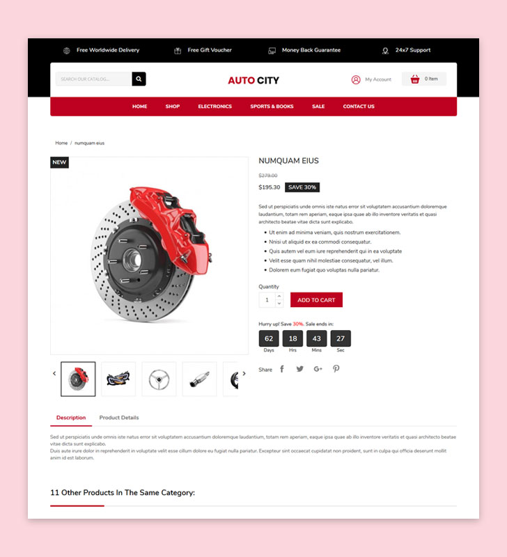Product Page