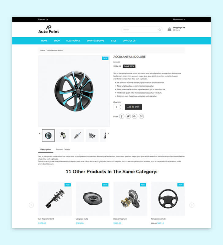 Product Page