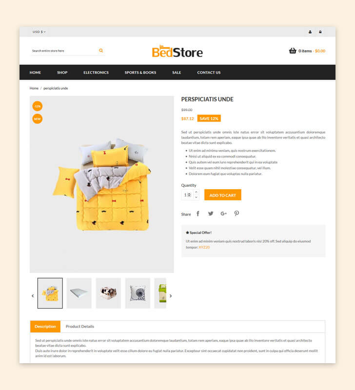 Product Page