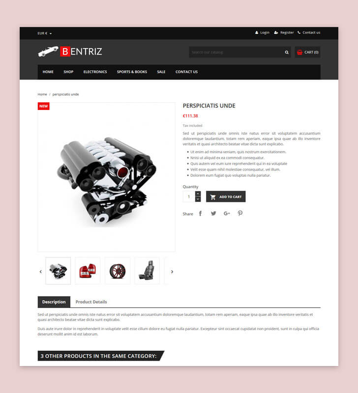 Product Page