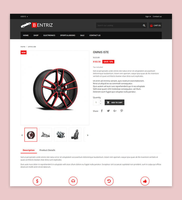 Product Page