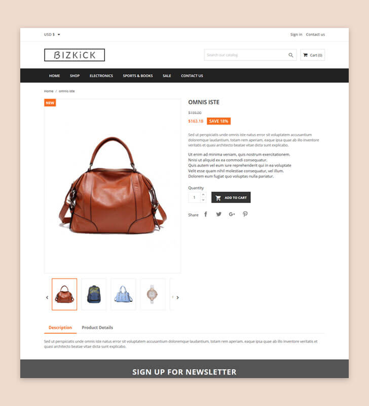 Product Page