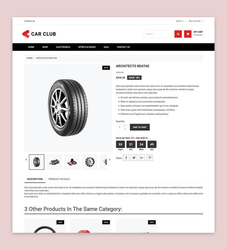 Product Page