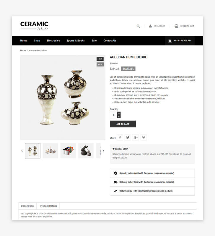 Product Page