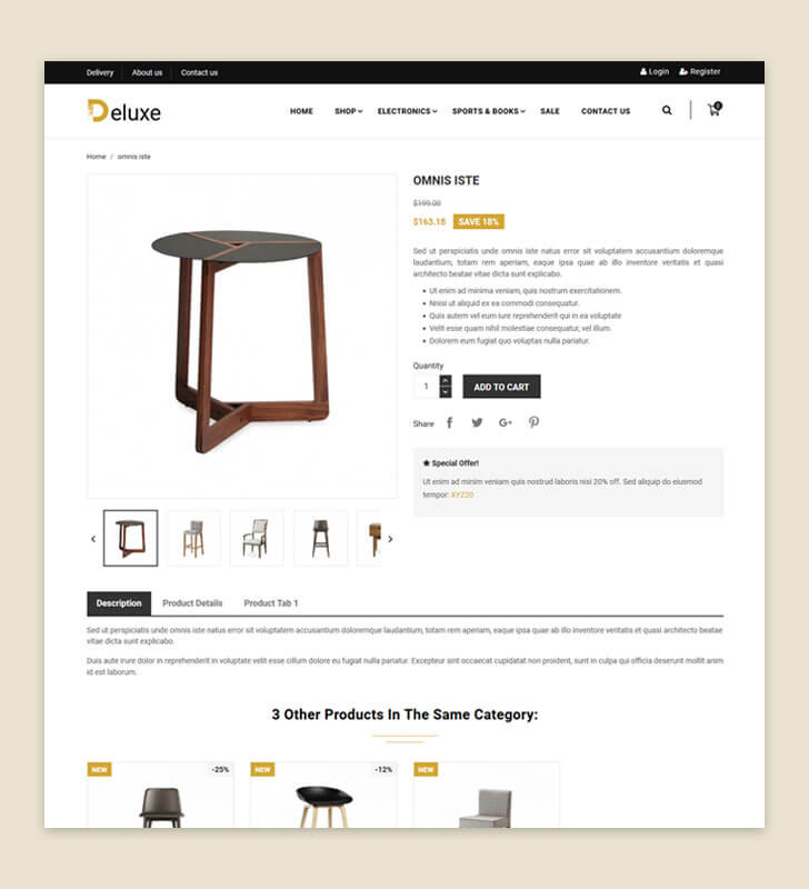 Product Page