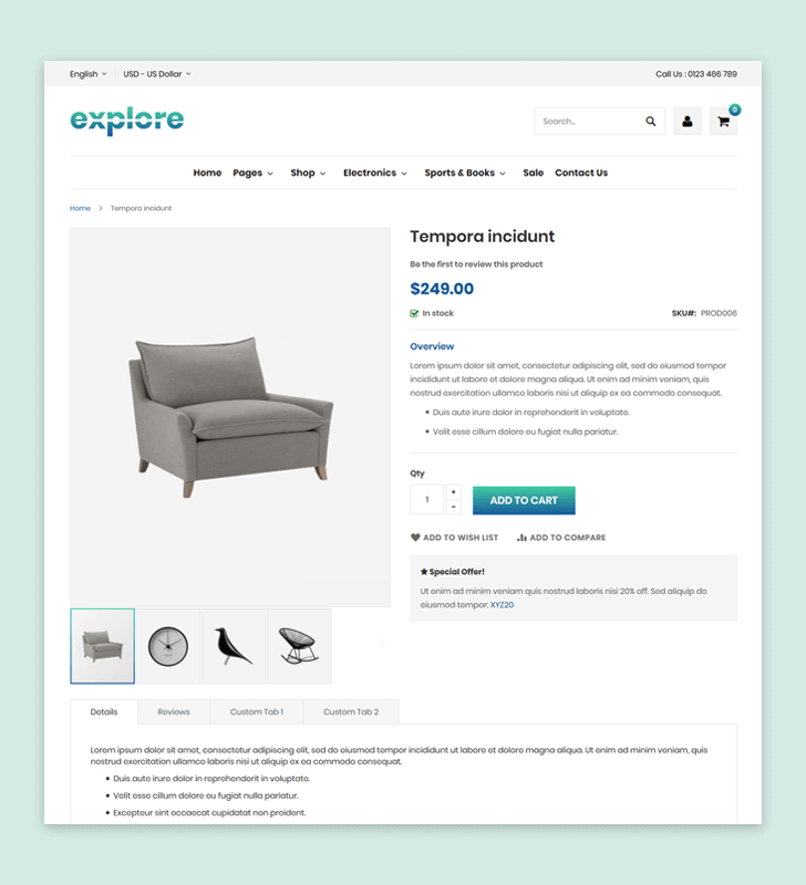 Product Page
