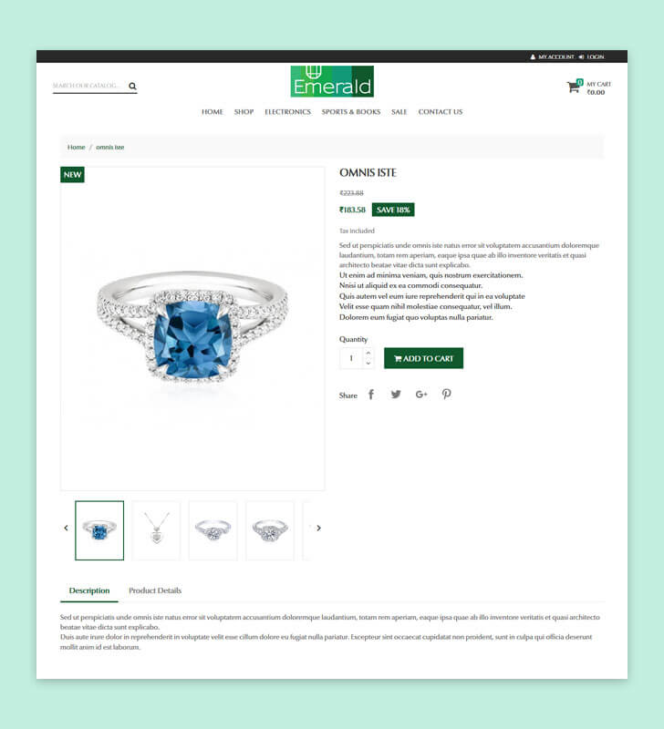 Product Page