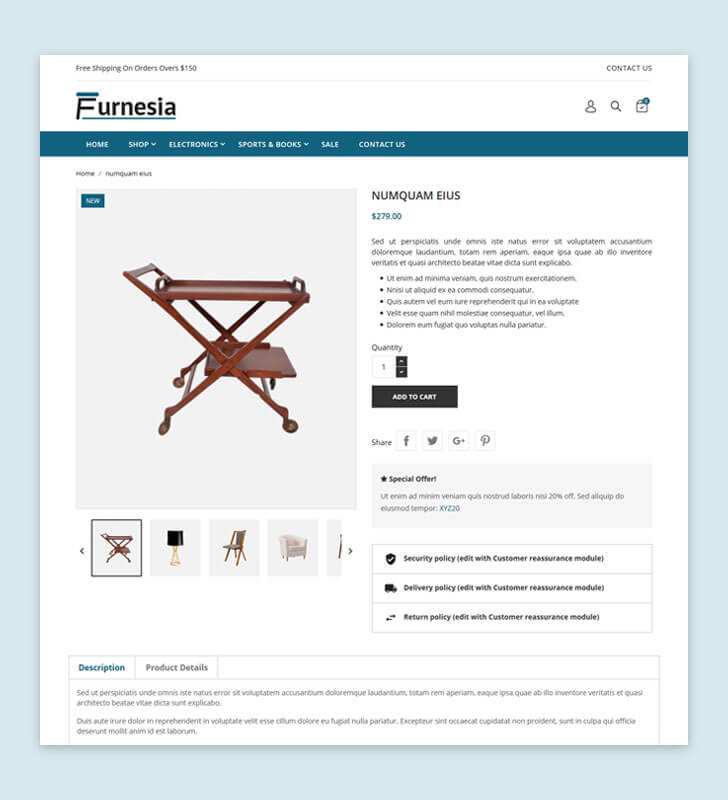 Product Page