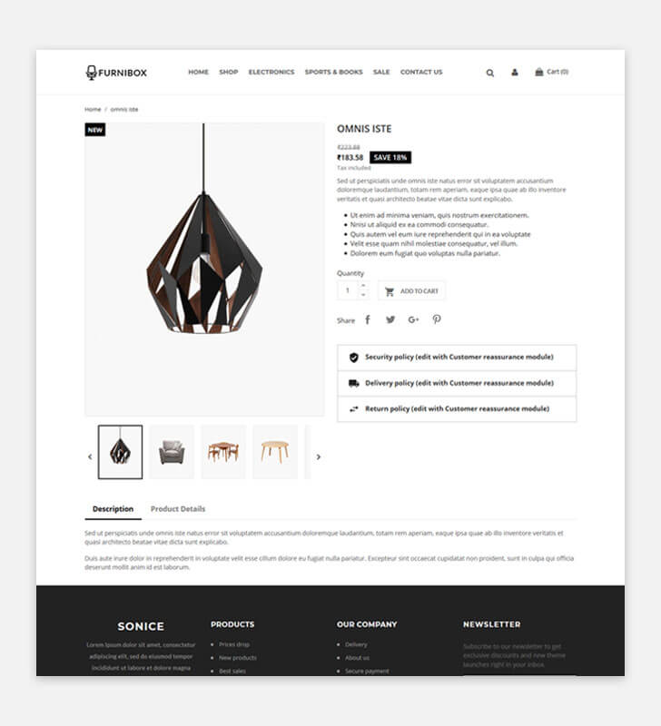 Product Page