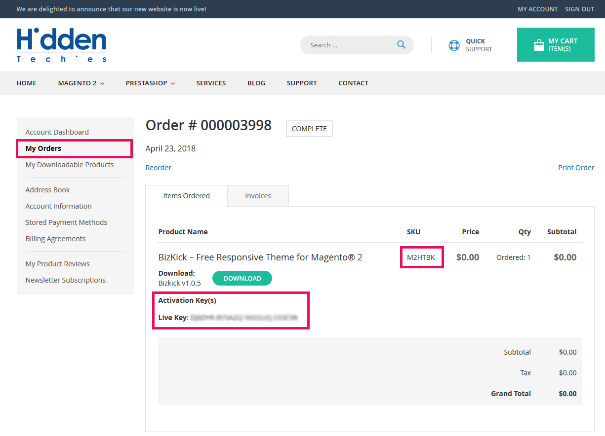 How to get activation key