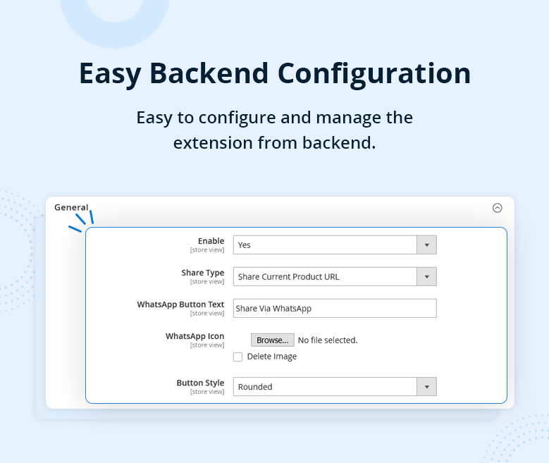 Easy Backend Configuration
