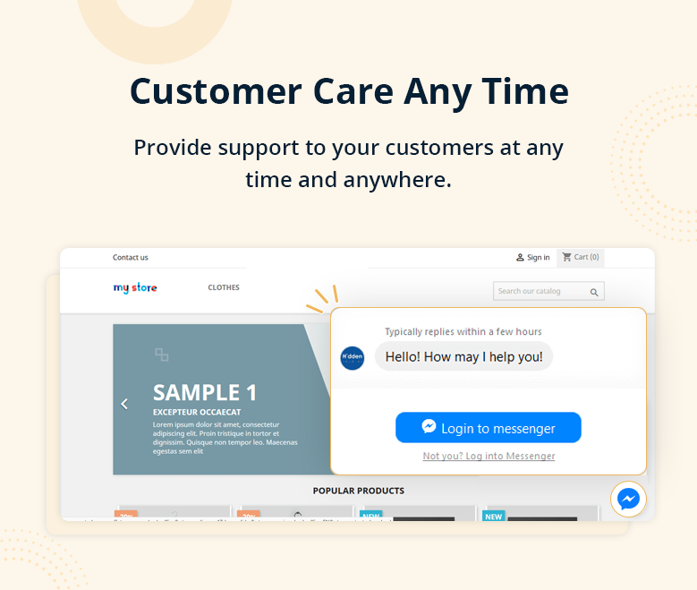 Customer Care Any Time