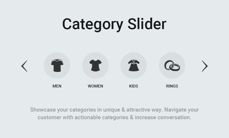 Category Slider Magento 2 Theme