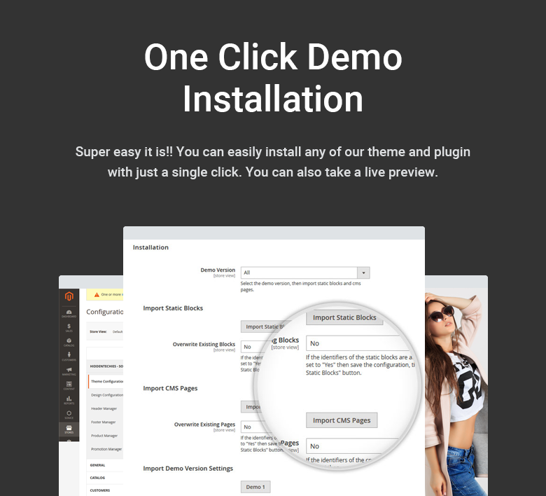 One Click Demo Installation