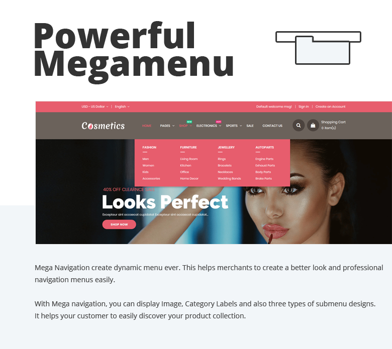Cosmetics - Fashion Responsive Magento 2 Theme