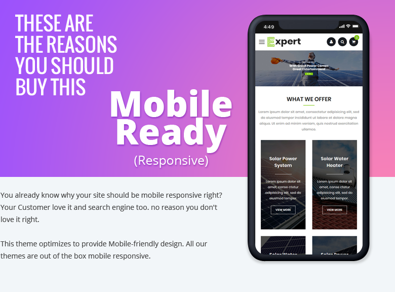 Expert – Multipurpose Responsive Magento 2 Theme