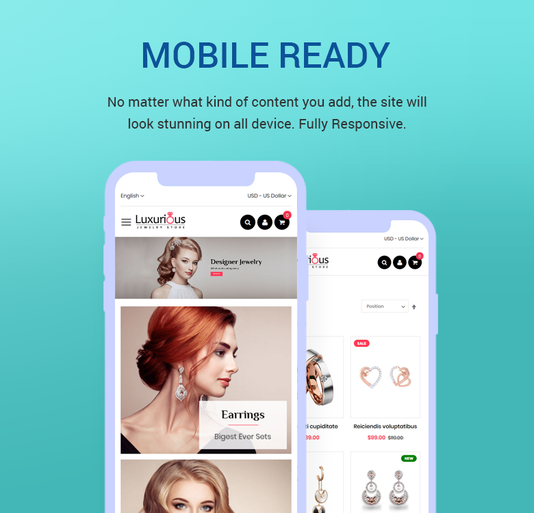 Mobile Ready Magento 2 Theme
