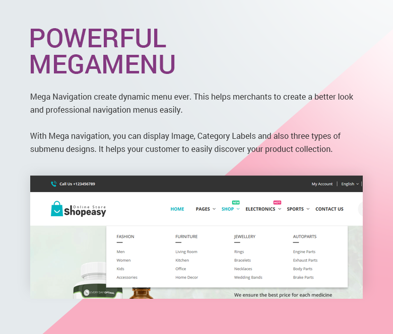Shopeasy – Multipurpose Responsive Magento 2 Theme
