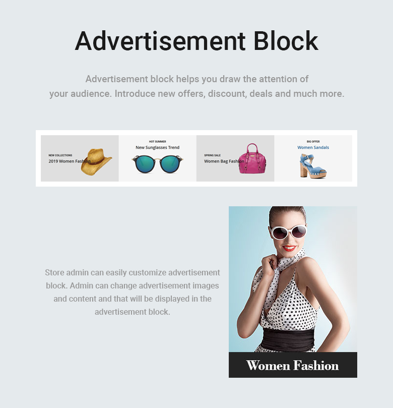 Advertisement Block Magento 2 Theme
