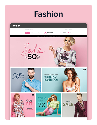 Apparel Fashion Layout