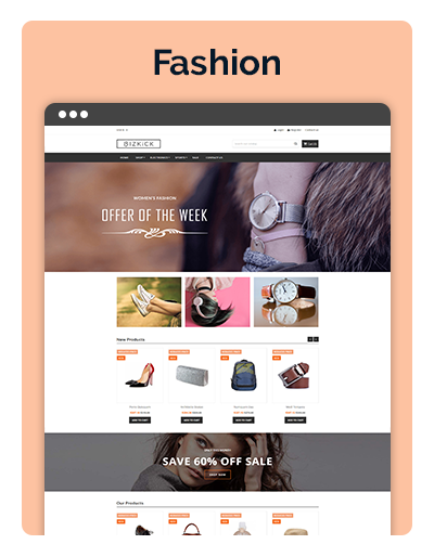 Bizkick Fashion Layout