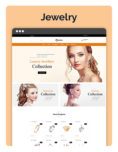 Cushion Jewelry Layout