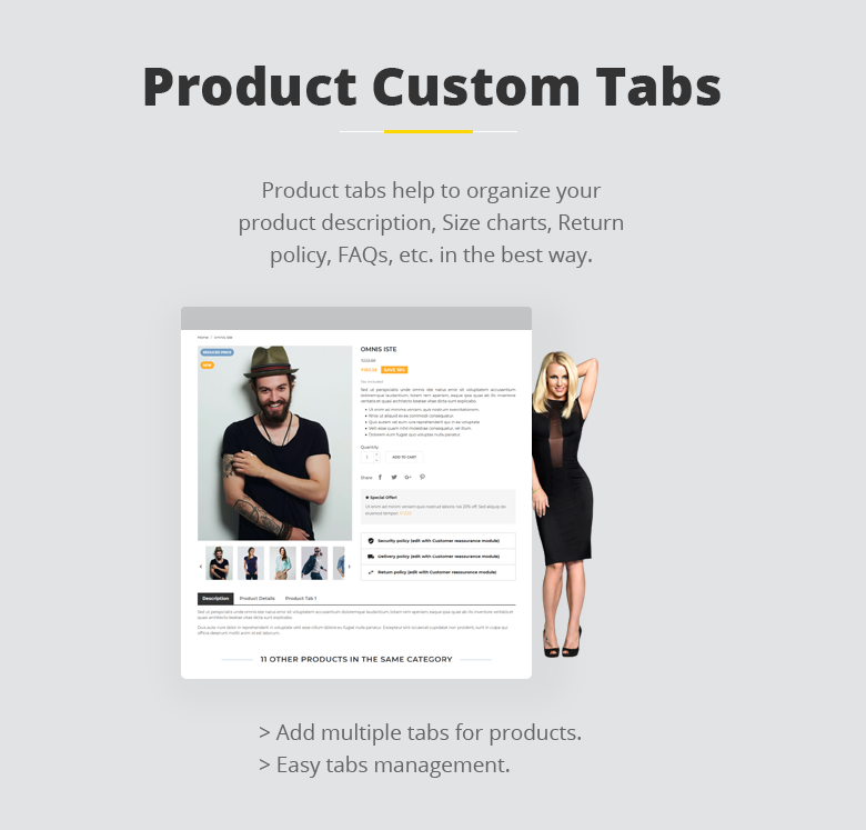 Ellon - Responsive Prestashop Theme | Preastashop Theme by HiddenTechies