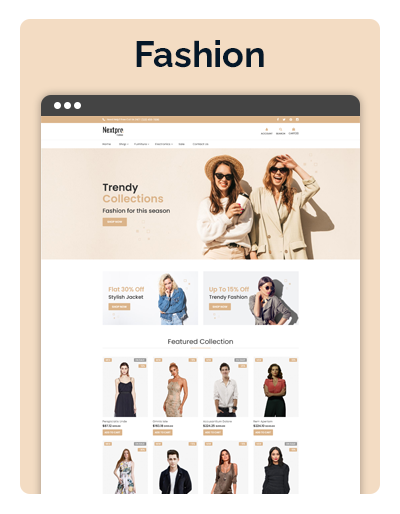 Nextpro Fashion Layout