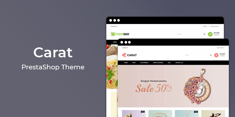Carat - Jewelry Store Responsive Prestashop Theme