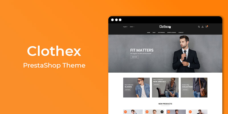 Clothex - Fashion Responsive Prestashop Theme