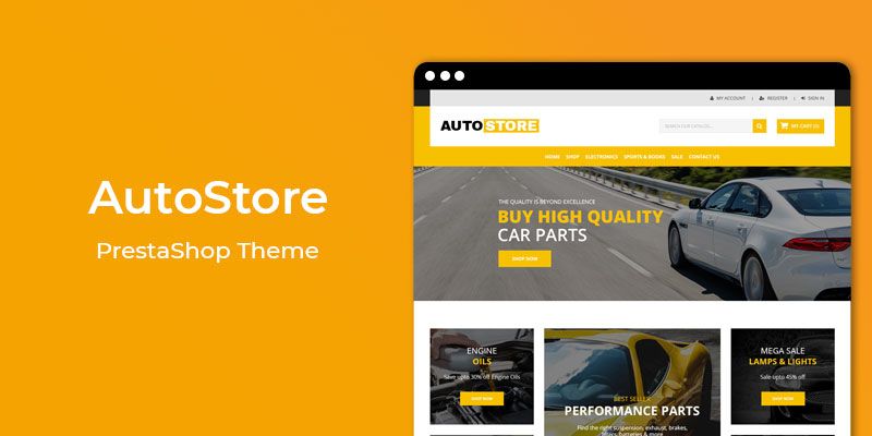 AutoStore- Premium Auto Store Responsive Prestashop Theme